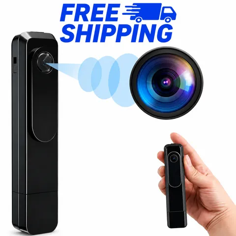 Mini 1080P Camera Wi-Fi IP USB Powered SD Slot Black 32GB