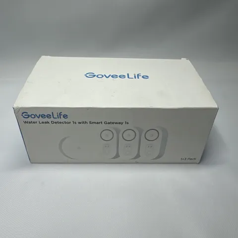 GoveeLife H5059 WiFi Smart Water Leak Sensor Alarm 3-Pack White