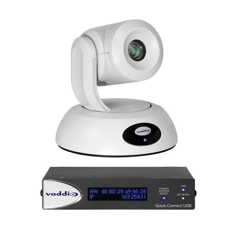 Vaddio RoboSHOT 30E QUSB PTZ Camera System, White