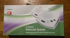 New Radio Shack FM Wireless Intercom 2-Channel Model 43-3106  In Box One Pair