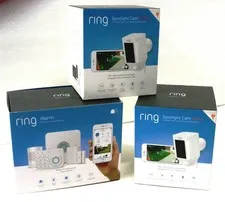 Ring Alarm Wireless Home Security Kit 5-piece & Spotlight Cam Wired x2set bundle