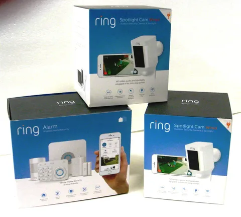 Ring Alarm Wireless Home Security Kit 5-piece & Spotlight Cam Wired x2set bundle