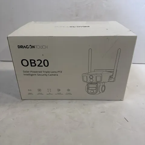 Dragon Touch Solar 4K Security Camera - 4G/ Wi-Fi - 360° Pan/Tilt 