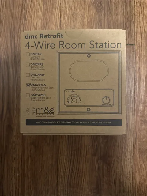 M&S DMC4RSA Retrofit Indoor Room Station Almond