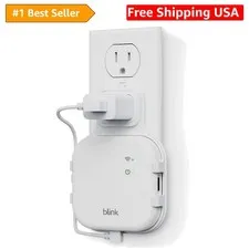 All-New Mount Compatible with Blink Sync Module XR | Wall Outlet Holder Mount...