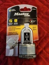 Master Lock Tough-Cut Shackle Weather Resistant 1-1/2" X 13/16" Padlock M1XKADLF
