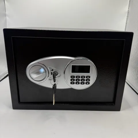 Amazon Basics Steel Security Safe and Lock Box with Electronic Keypad, Secure Do