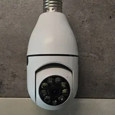 XY-3820 WiFi Bulb Camera 1080p White, Alexa, Night Vision, Motion Detect