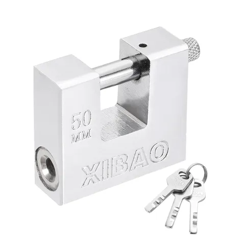 Shipping Container Lock with 3 Keys High Security Padlock (2 Inch)