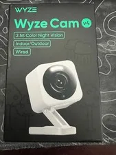Wyze Cam v4 - 2.5K QHD Indoor/Outdoor WiFi Smart Security Camera 1pk
