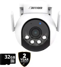 AI-Powered 4K PTZ Outdoor Security Camera 360°Surveillance Smart Human Detection
