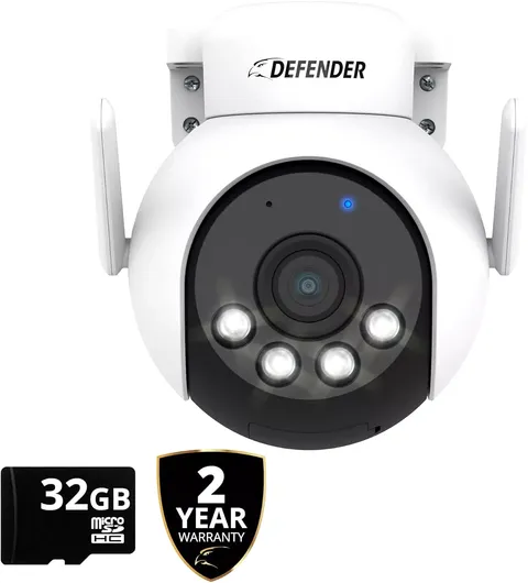 AI-Powered 4K PTZ Outdoor Security Camera 360°Surveillance Smart Human Detection