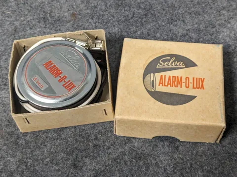 Selva Alarm-O-Lux 6 Volt Personal Alarm with Instructions NOS
