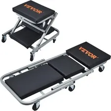 VEVOR Underwater Cot 2 in 1 Mechanical Trolley Seat Workshop 136KG