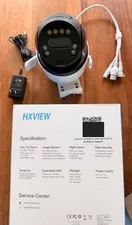 HXView 4K PZT outdoor cam wifi, 10X zoom, Tracking, AI Human detection, RTSP