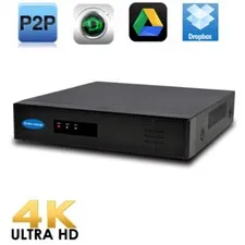 4K 8 Channel 8 POE ports NVR Face Detection  For IP Security Camera Onvif 