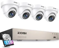 3K Lite Security Camera System with 1TB Hard Drive,Ai Human/Vehicle Detection,Ni