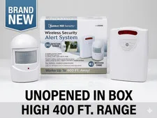 Bunker Hill Security Wireless Driveway Alert System Range 400 Ft. Infrared NEW