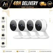 LaView 4-Camera 1080p Wi-Fi Security System Indoor Night Vision