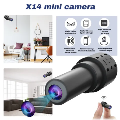2026 Smart Mini WiFi IP Camera Home Security 1080P HD Camcorder Night Vision Cam