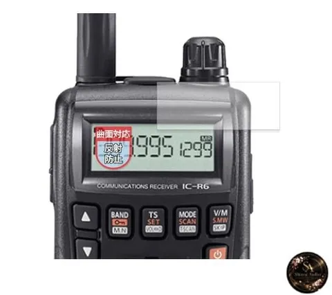 MotoMoto Film for ICOM IC-R6 Portable Wideband Handheld Receiver - Curved