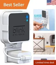 No-Drill Blink Sync Module 2 Wall Mount with Flexible Short Cable - 1 Pack