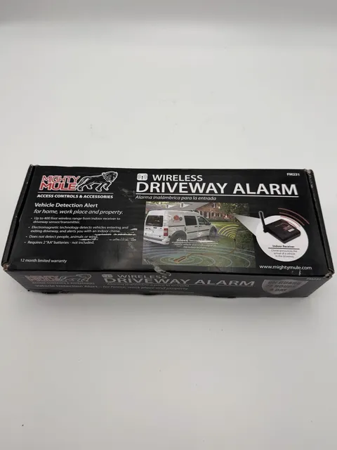 Mighty Mule Wireless Driveway Alarm System - FM231 - NEW