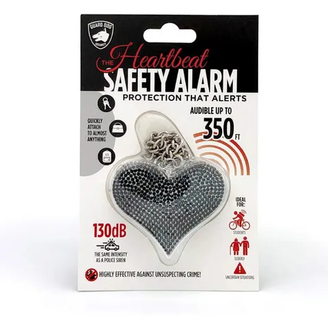 Guard Dog Security HeartBeat Personal Alarm 130dB Keychain Women Self Defense
