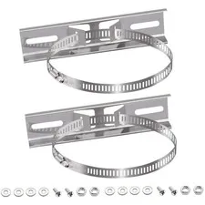 smseace Pole Mounting Kits,304 Stainless 7.9 x 1.9inch, x 1.9inch