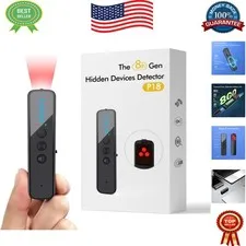 Travel-Ready Anti-Spy Device: AI-Powered Hidden Camera and GPS Tracker Detector