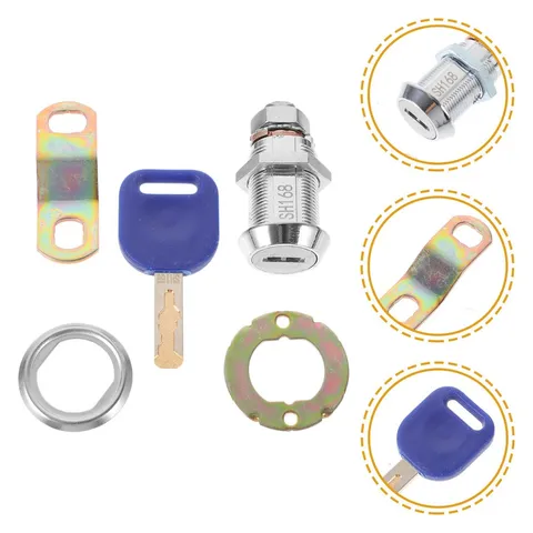 Cabinet Lock Metal Lock Secure Drawer Lock for Cupboard and Tool Box