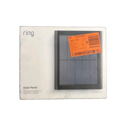 Ring Solar Panel for Spotlight Stick Up Cam Battery Security Cameras NEW