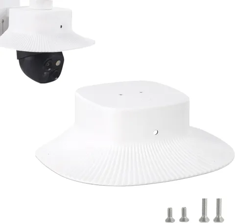 Outdoor Rain Cover for Solar Security Cameras, Compatible with Eufy S340, Dustpr