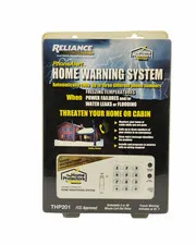 Reliance Home Warning System THP201 Home Monitoring Phone Alert Call Back Up