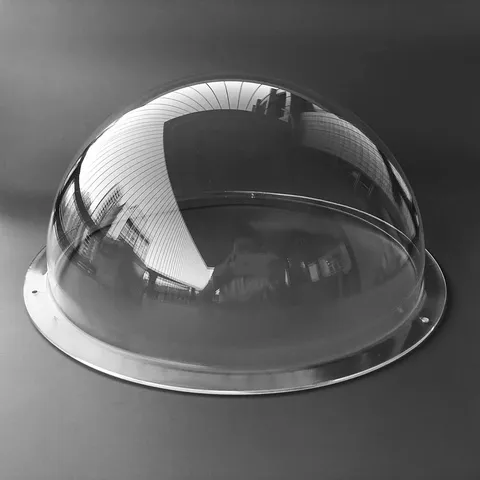 Big Size Diameter 13.3 inch/340MM Acrylic Dome Flange Clear Plastic Hemispher...