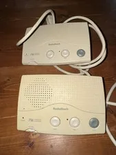 Vintage 2 Radio Shack FM Wireless Intercom 43-493  Set of 2, Untested