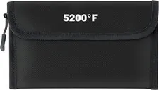Fireproof Waterproof Document Bag - 5200°F Water Resistant Fire Proof Money Bag,