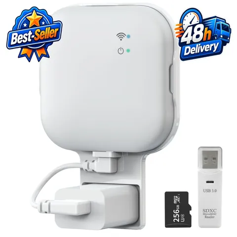 256GB MicroSD Card & Wall Mount for Blink Security Cameras