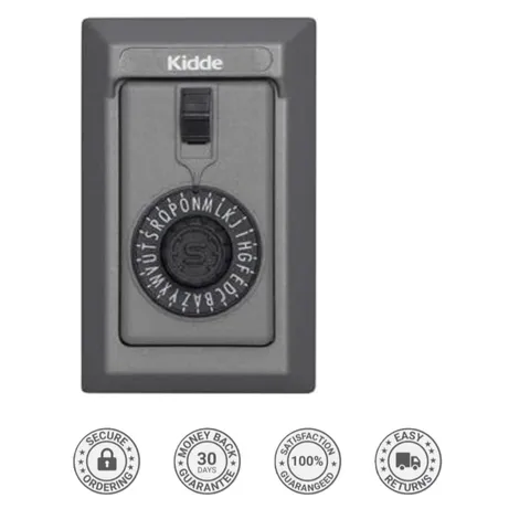 AccessPoint 5-Key KeySafe: Keyless Spin Dial Lock Box in Titanium Gray