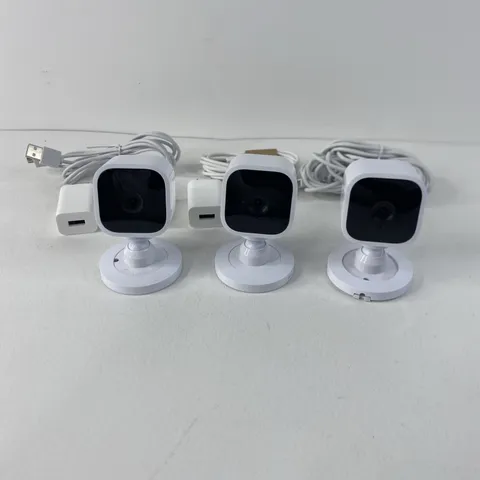 Blink BCM00300U Mini Indoor Plug-in Smart Surveillance Camera LOT OF 3