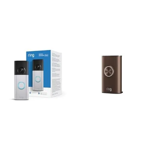 Battery Doorbell plus (Newest Model), Retinal 2K with Wide-Angle Video, up to 6X