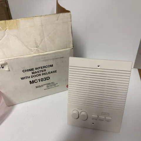 M&S Systems MC103D Chime Intercom Master With Door Release