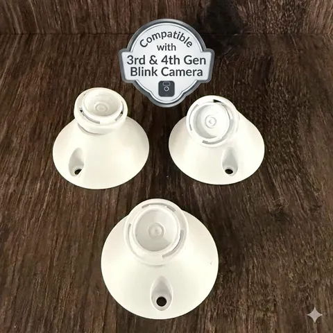 Lot of 3 OEM Original Mount for BLINK 3rd & 4th Gen Outdoor/Indoor Camera WHITE