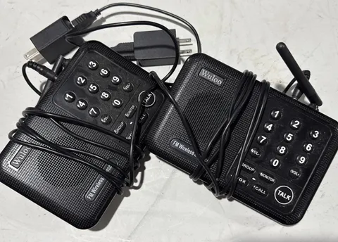 Wuloo WL666 Wireless Intercoms System - Black