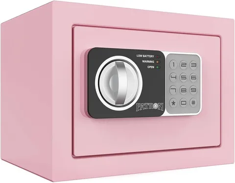 Small Safe Box with Key Kids Mini Safe for Money Coin Safes Code Pink