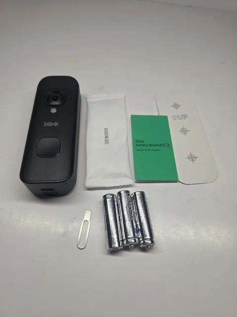 Blink Battery Wireless Doorbell 2K+, Required Sync Module not included