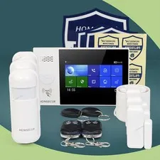 HOMSECUR Wireless WIFI 4G RFID SMS Autodial Burglar Intruder Alarm System