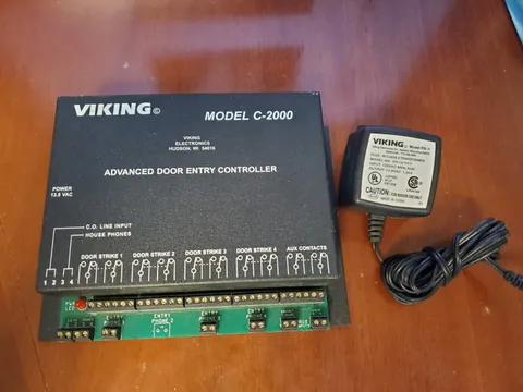 Viking Electronics C-2000 Advanced Door Entry Controller With Power Supply