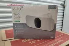 New Arlo Pro 3 Floodlight Security Camera Wireless Weather Resistant