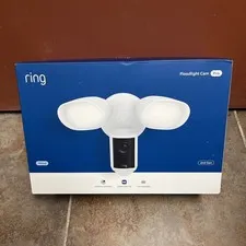 Ring Floodlight Cam Pro Wired 2nd Gen Retinal 4K White NEW